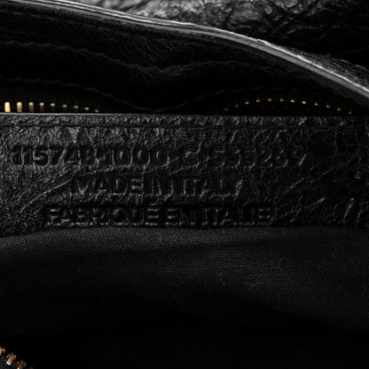 Balenciaga Agneau Classic Gold Hardware City Black 8 of 12