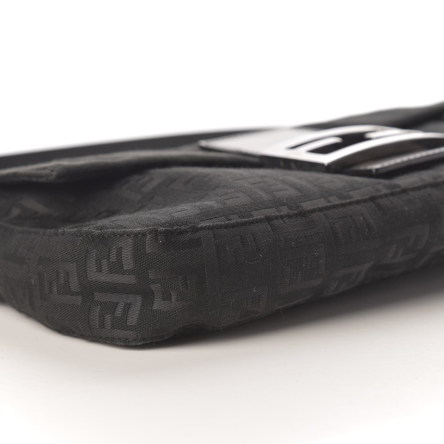Fendi Zucchino Baguette Black 5 of 9