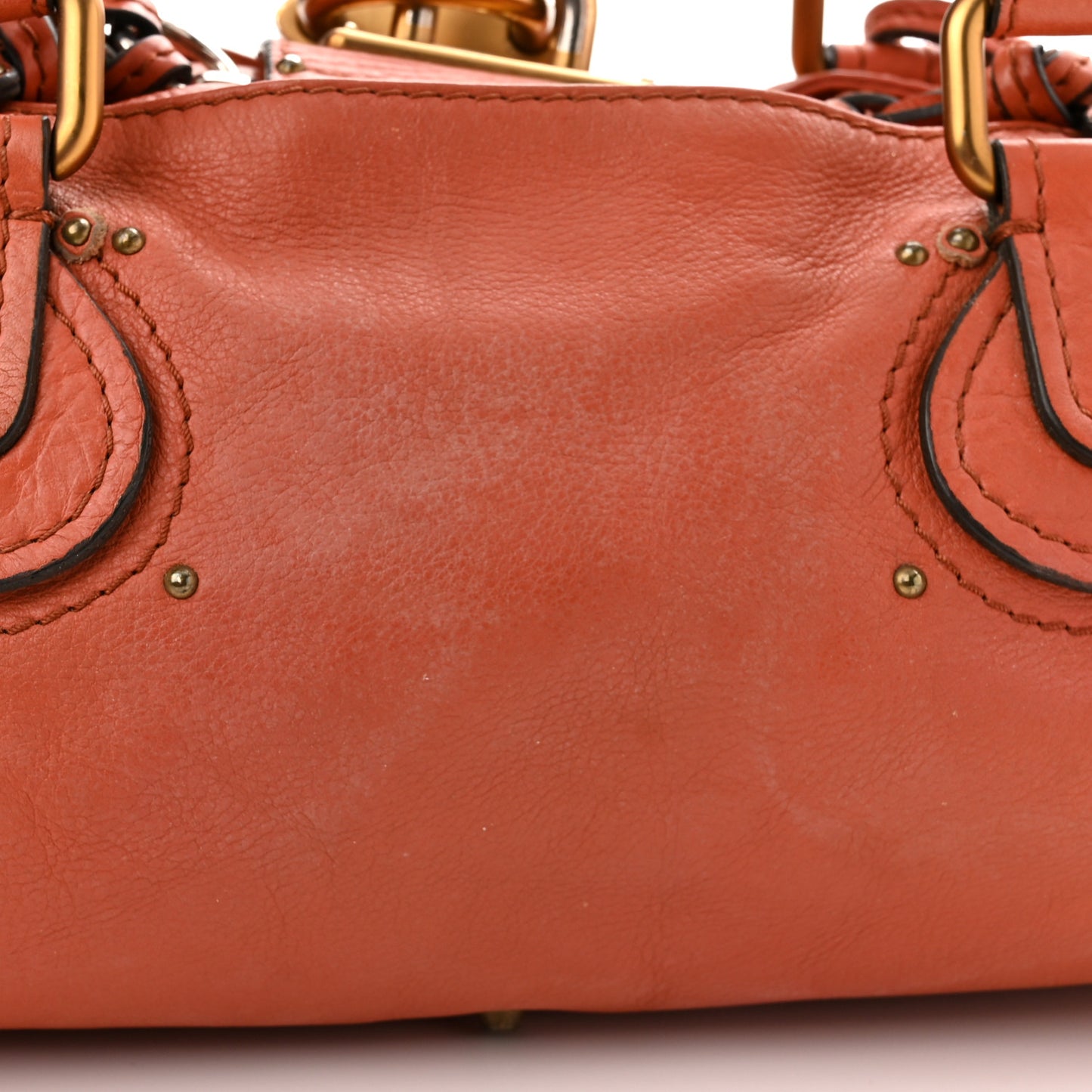 Calfskin Medium Paddington Satchel Whiskey