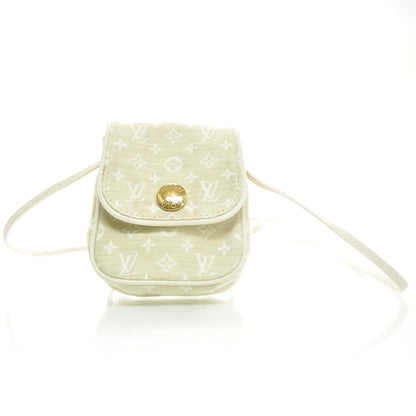 Louis Vuitton Monogram Mini Lin Pochette Cancun Dune 1 of 8