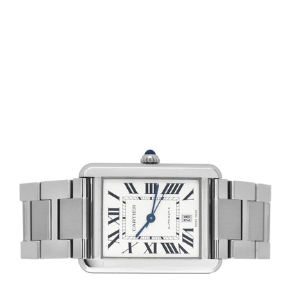 Cartier Stainless Steel 31mm Tank Solo Automatic Watch 2 of 5