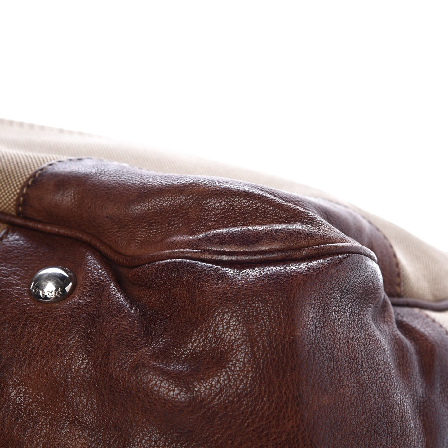 Jacquard Logo Frame Brown