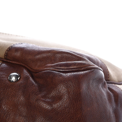 Prada Jacquard Logo Frame Brown 14 of 25
