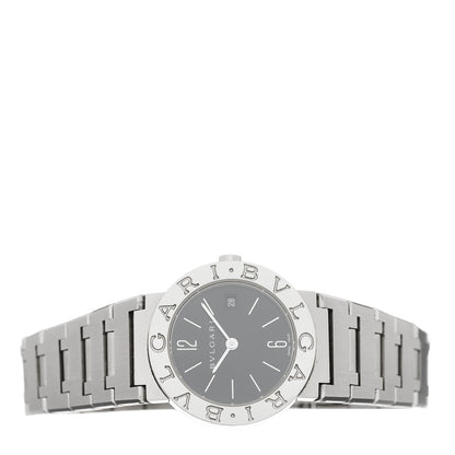 Bulgari Stainless Steel 26mm Quartz Watch Black 2 of 4