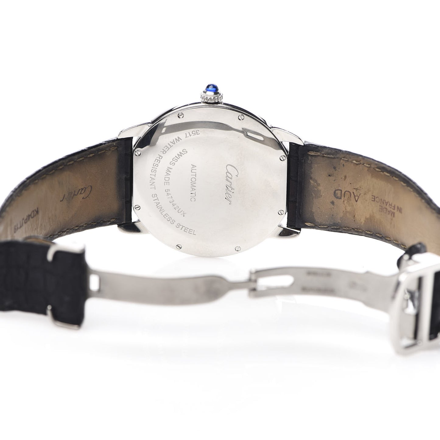 Stainless Steel Alligator 42mm Ronde Solo Automatic Watch