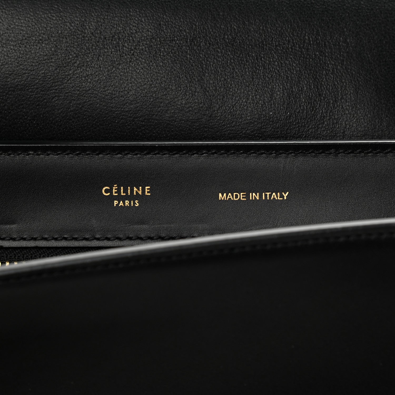 Celine Bullhide Calfskin Nubuck Medium Tri-Color Trapeze Coffee 6 of 11
