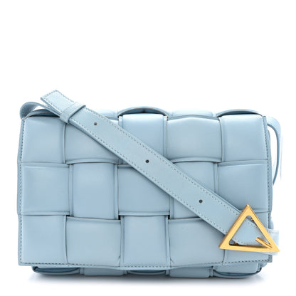 Bottega Veneta Nappa Maxi Intreccio Padded Cassette Crossbody Bag Ice 1 of 10
