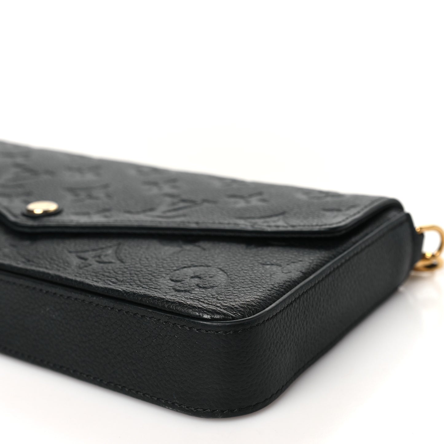 Empreinte Pochette Felicie Chain Wallet Black