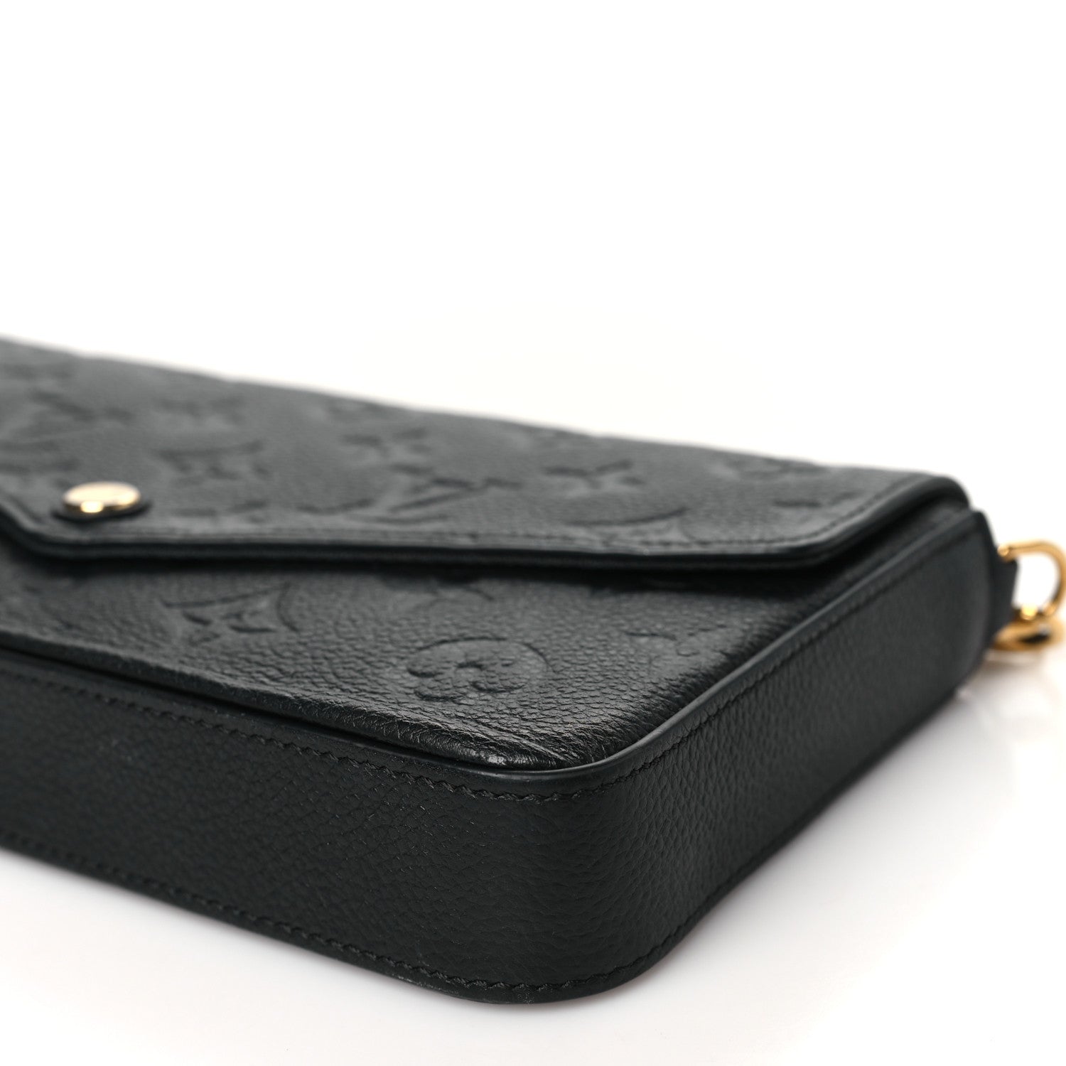 Louis Vuitton Empreinte Pochette Felicie Chain Wallet Black 10 of 10