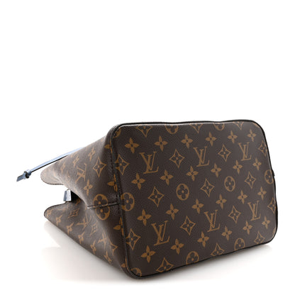 Louis Vuitton Monogram Neonoe MM Blue Jean 4 of 10