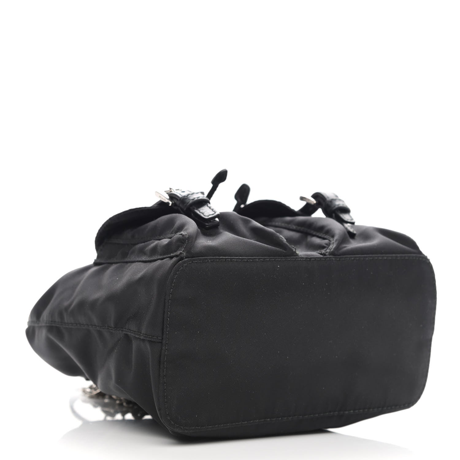 Prada Nylon Vela Mini Crossbody Backpack Black 4 of 10