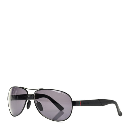 Gucci Metal Round Frame Sunglasses GG2225S Grey 1 of 6