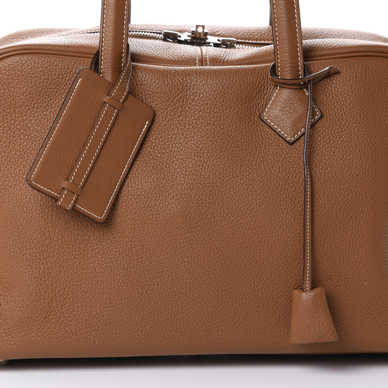 Hermes Taurillon Clemence Victoria II 35 Gold 11 of 12