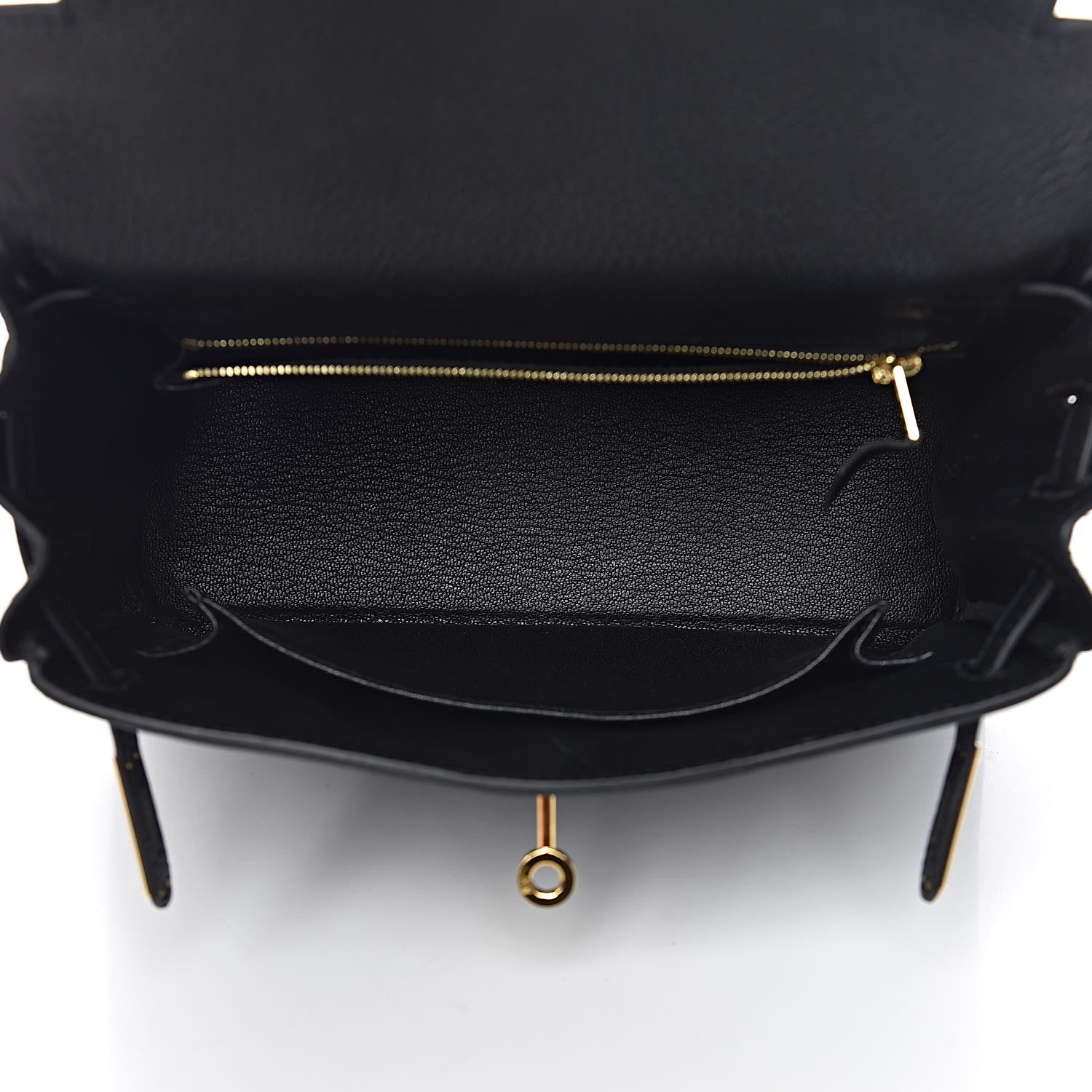 Hermes Togo Kelly Retourne 25 Black 5 of 11