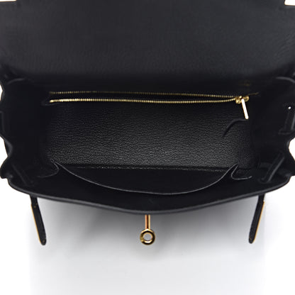 Hermes Togo Kelly Retourne 25 Black 5 of 11
