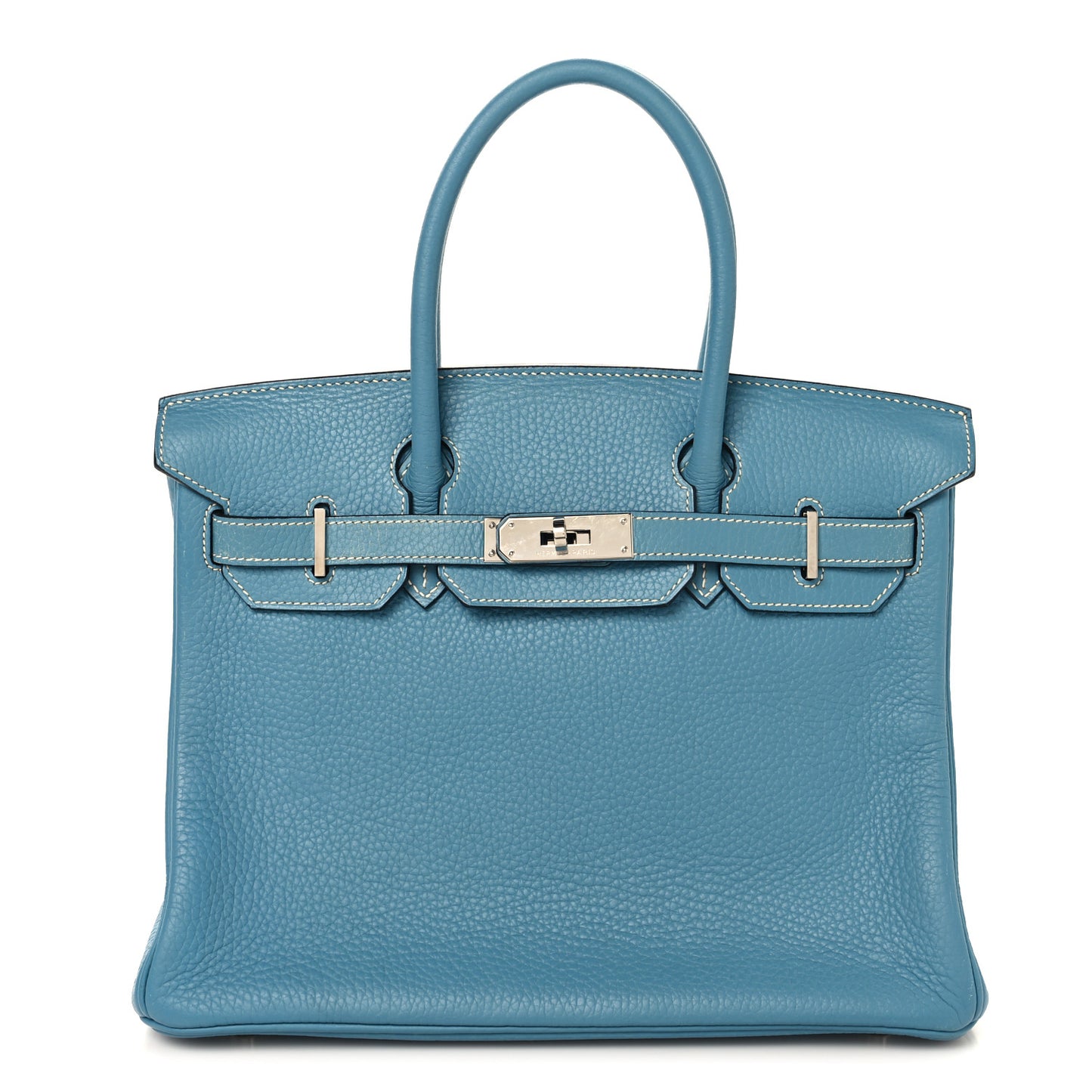 Togo Birkin 30 Blue Jean