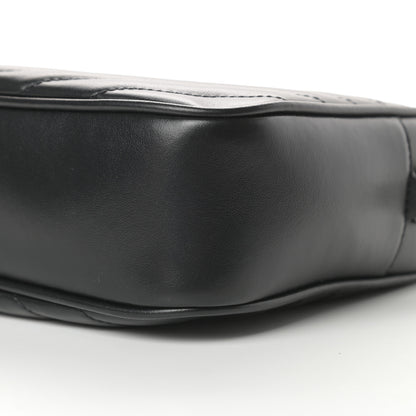 Saint Laurent Calfskin Matelasse Monogram Lou Camera Bag Black 10 of 10