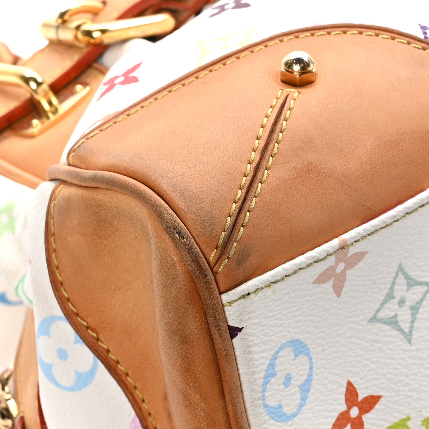 Louis Vuitton Monogram Multicolor Claudia White 8 of 14
