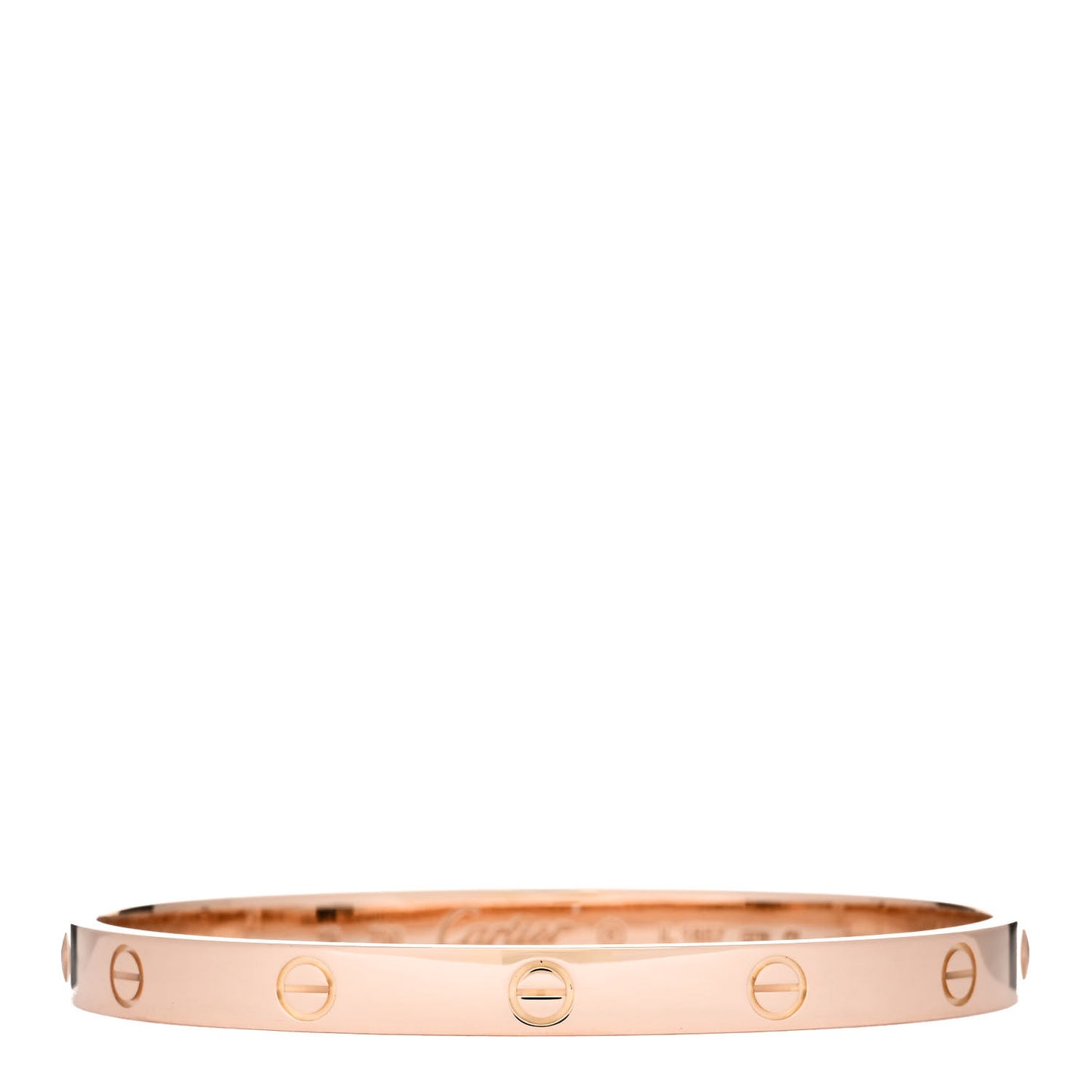 18K Pink Gold LOVE Bracelet 19