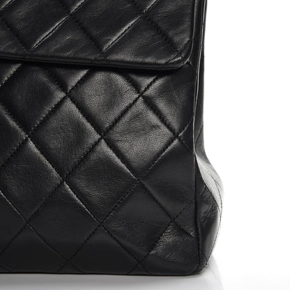 Chanel Lambskin XL Jumbo Flap Black 16 of 18