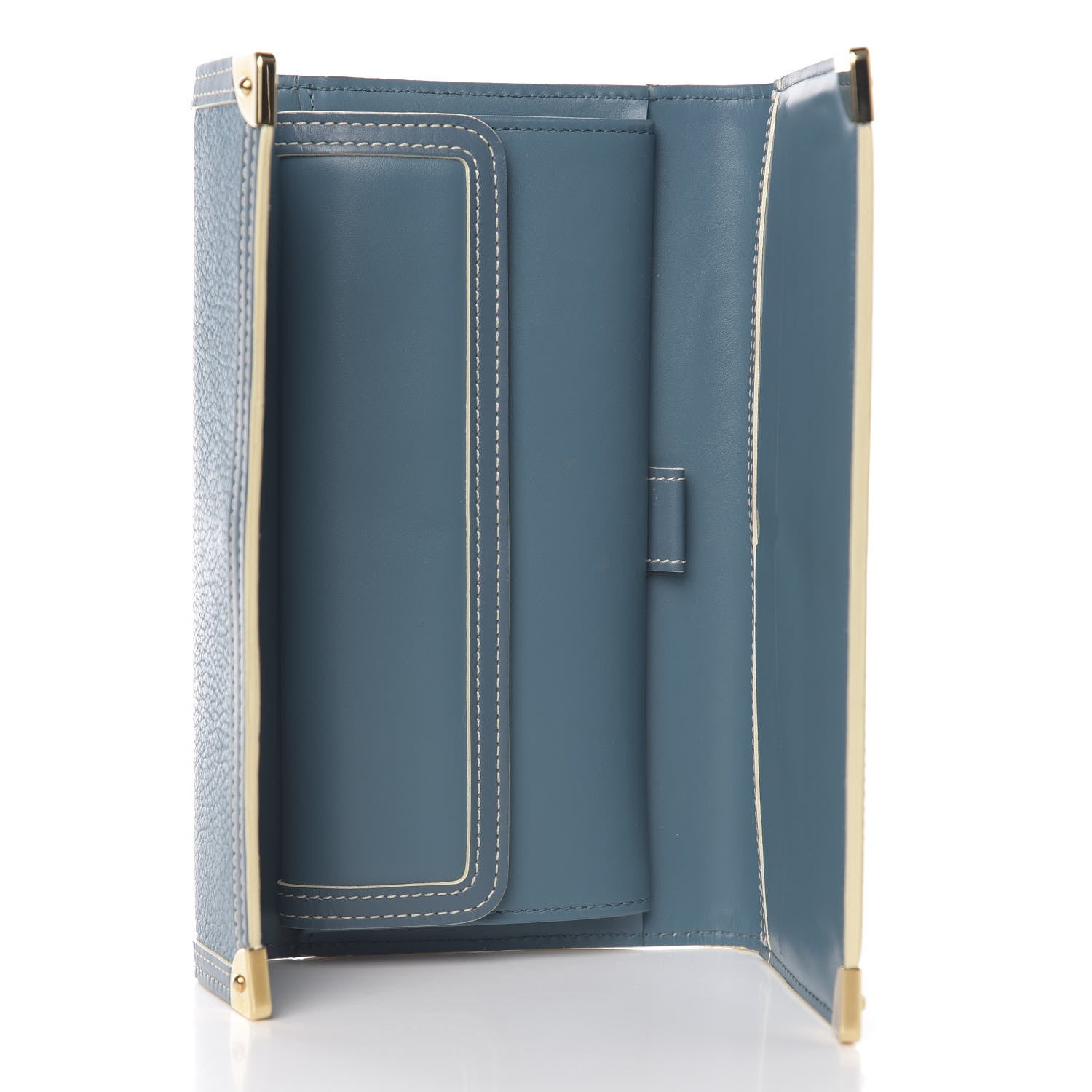 Louis Vuitton Suhali Porte Tresor International Wallet Blue 4 of 8