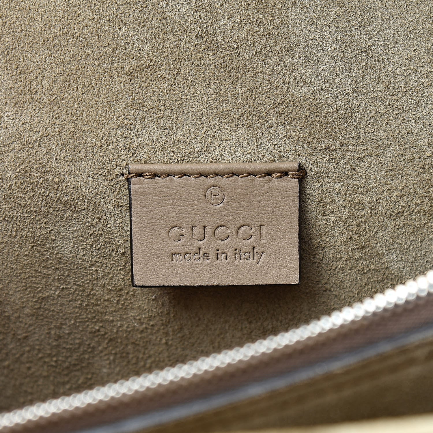 Gucci GG Supreme Monogram Small Dionysus Shoulder Bag Taupe 6 of 13
