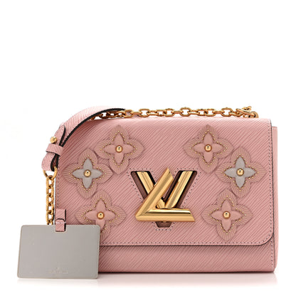 Louis Vuitton Epi Couture’s Flower Twist Shoulder Bag MM Rose Ballerine 3 of 11