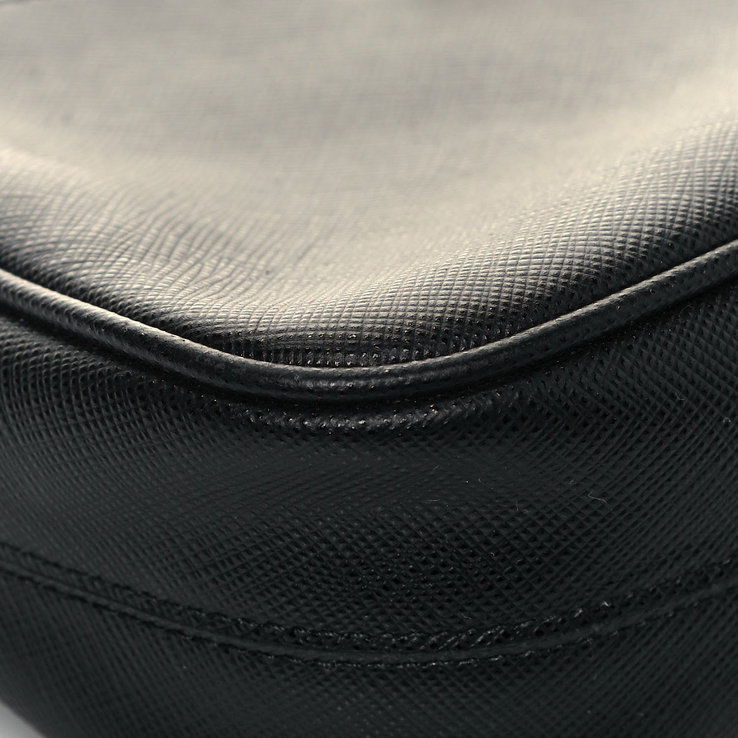 Prada Saffiano Lux Re-Edition 2005 Shoulder Bag Black 9 of 12
