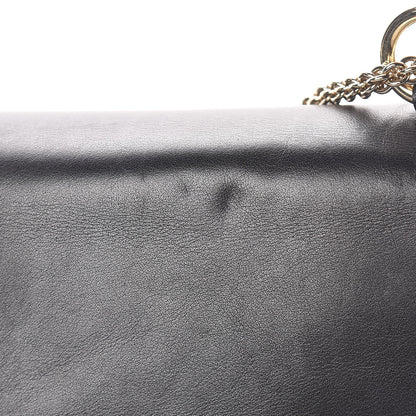 Valentino Garavani Vitello Extra Large Glam Lock Rockstud Flap Black 17 of 24