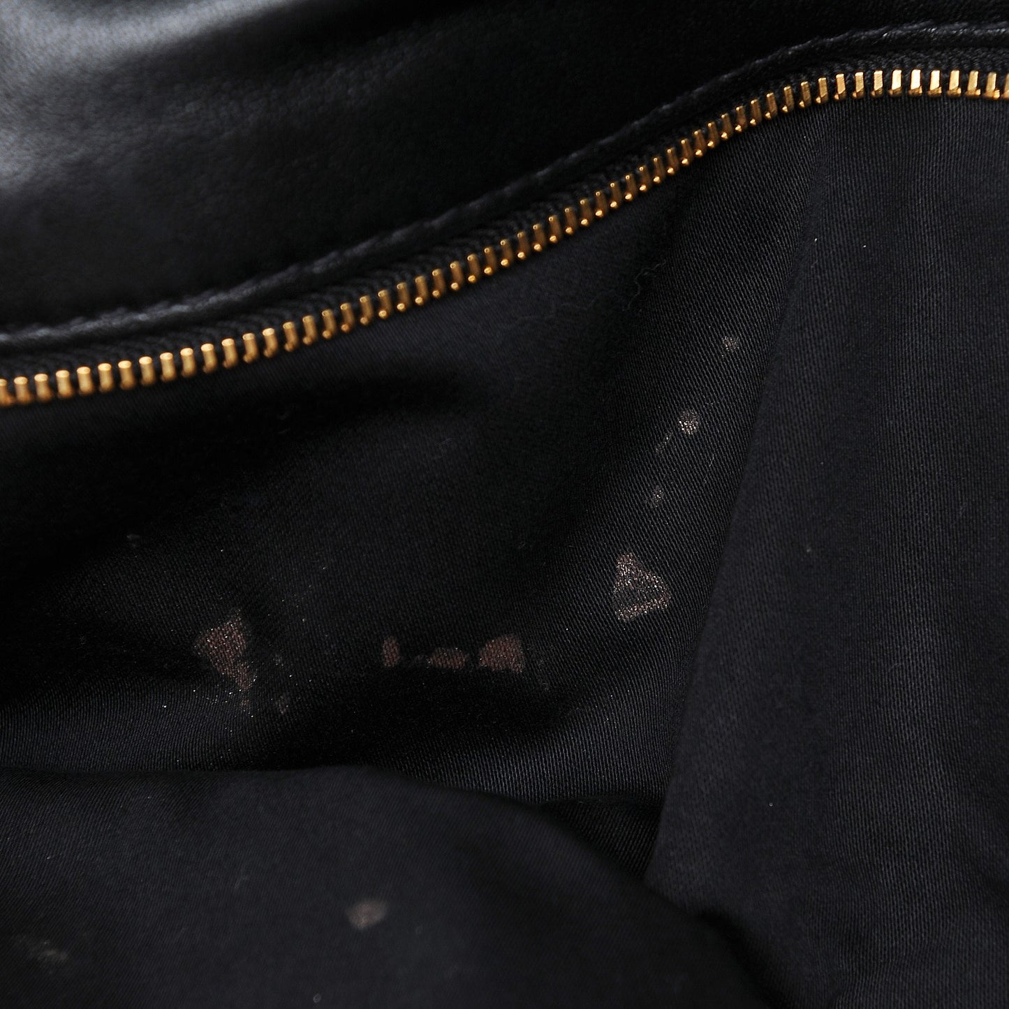 Nappa Quilted Studded Flap Clutch Black