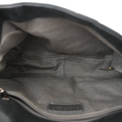 Chanel Iridescent Calfskin Glint Flap Black 5 of 13