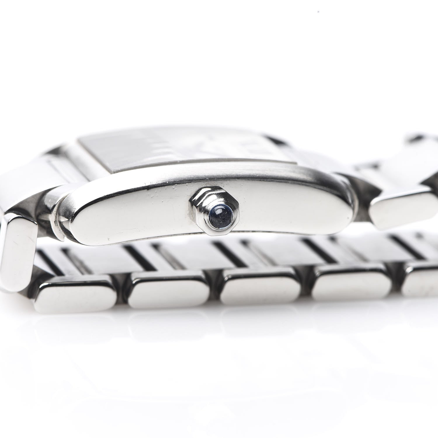 Cartier Stainless Steel 20mm Tank Francaise Quartz Watch 9 of 9