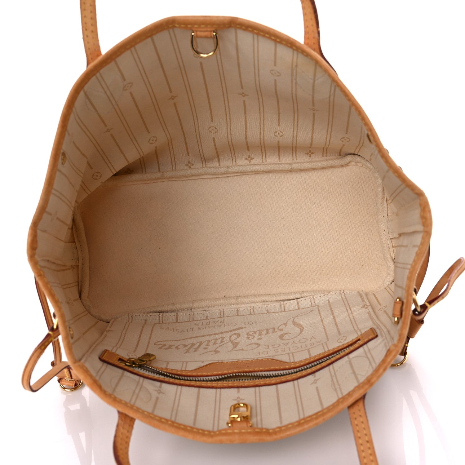 Louis Vuitton Damier Azur Neverfull PM 5 of 24