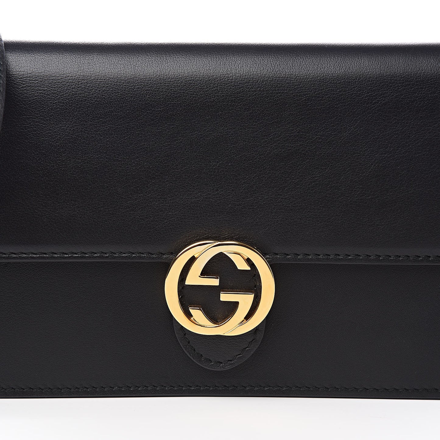 Calfskin Icon Wallet Black
