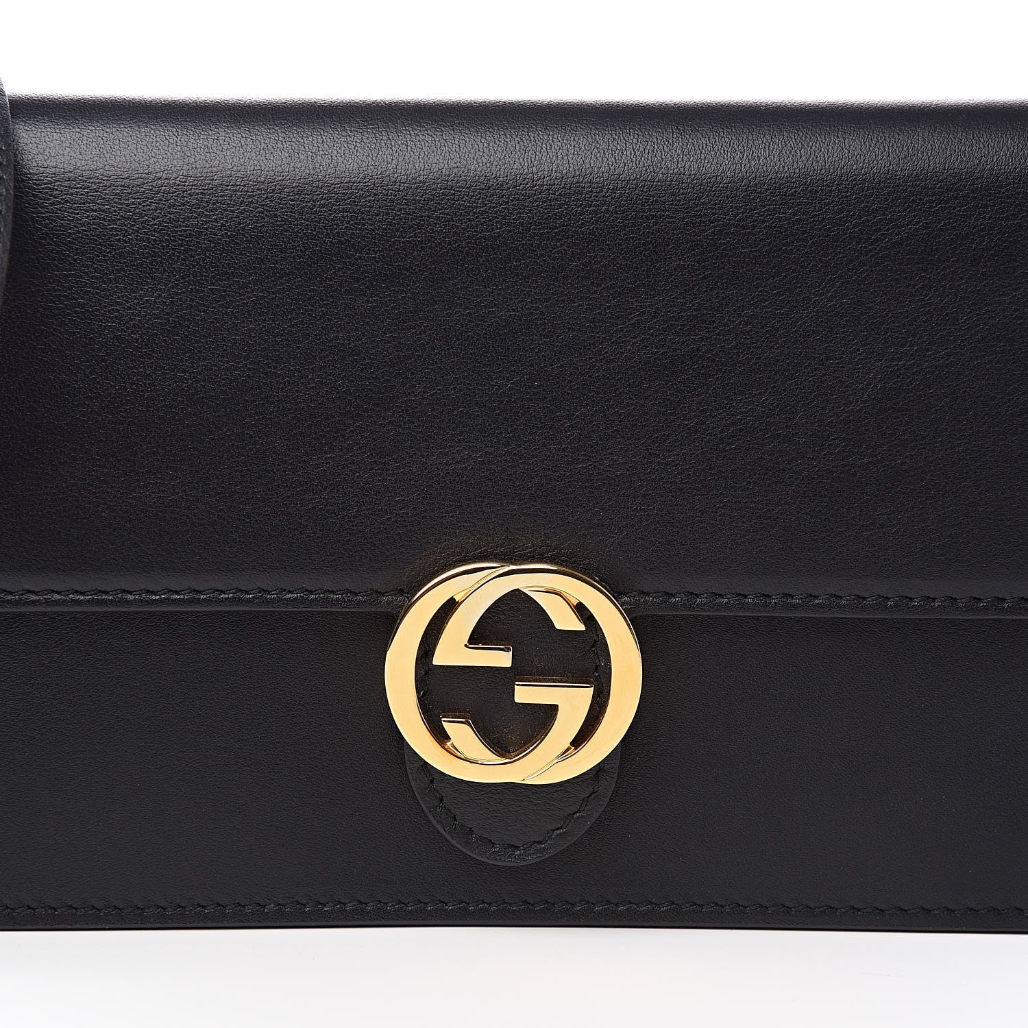 Gucci Calfskin Icon Wallet Black 10 of 11