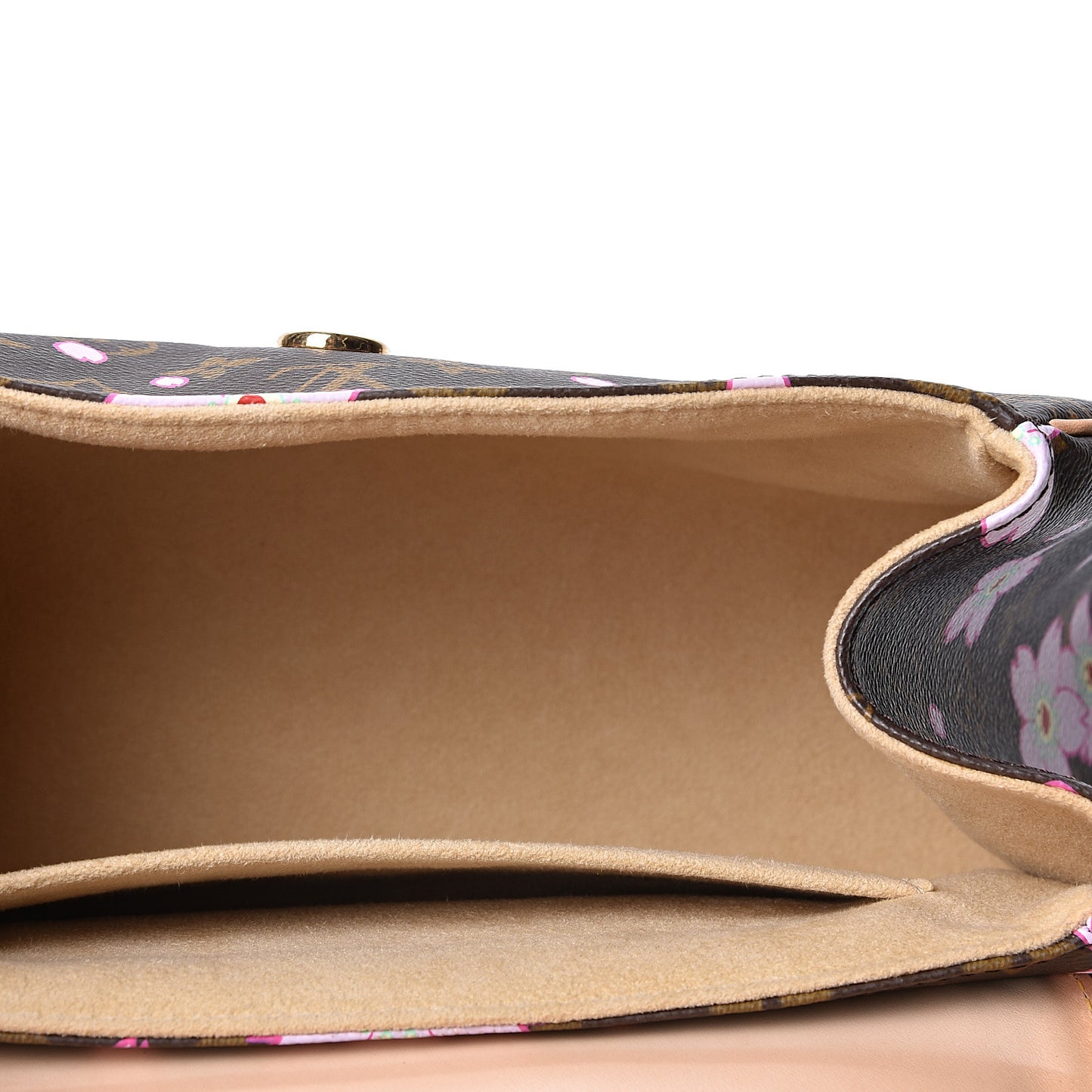 Monogram Cherry Blossom Sac Retro Bag Brown