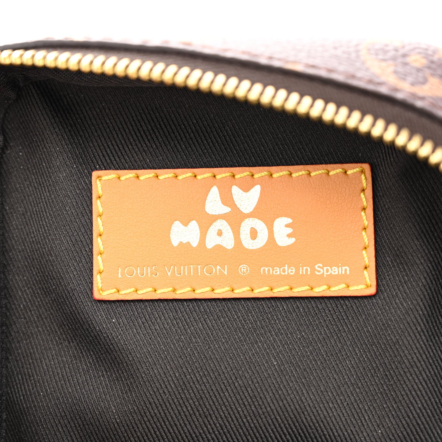 Louis Vuitton X NIGO Reverse Monogram Flat Double Phone Pouch 6 of 10