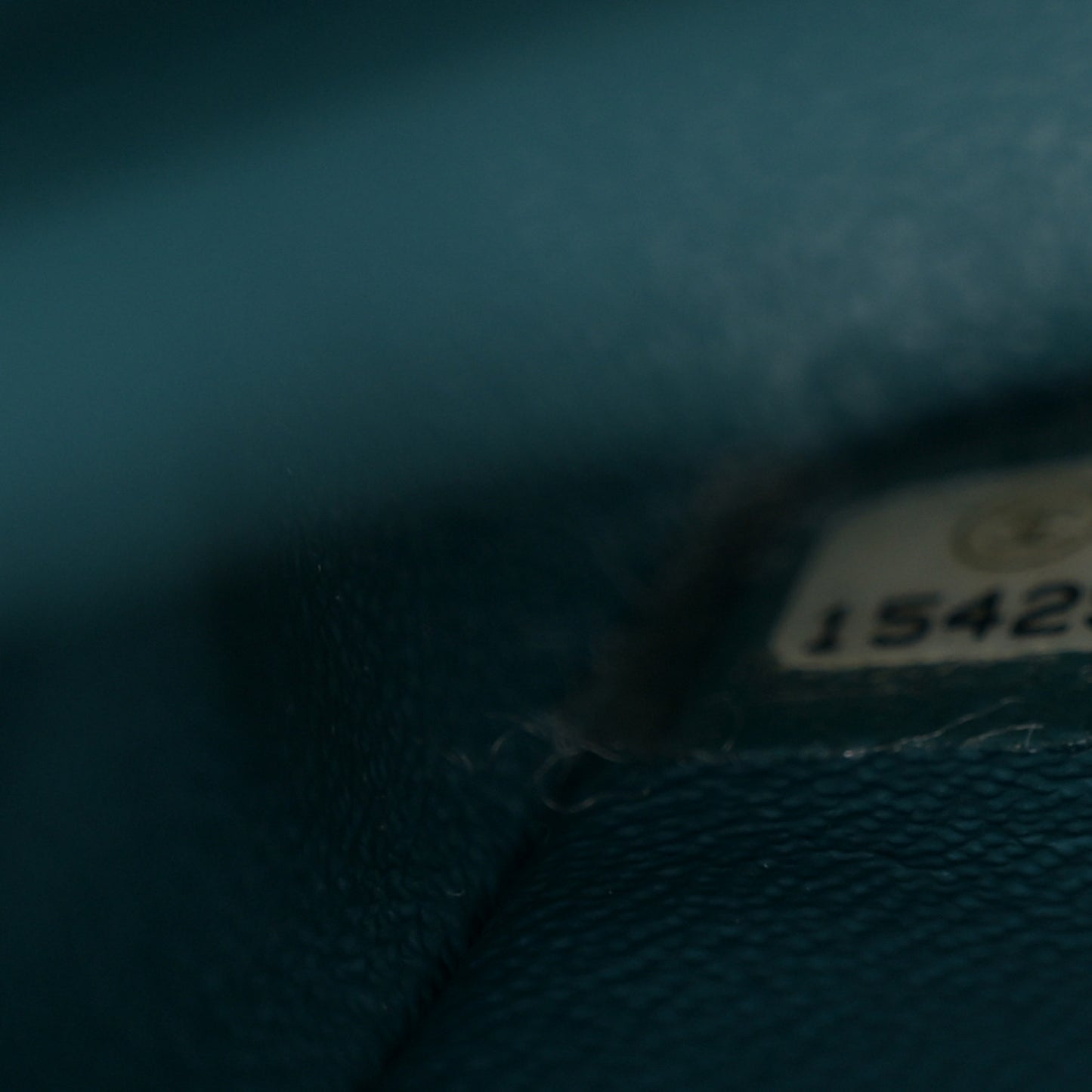 Lambskin Medium Double Flap Turquoise