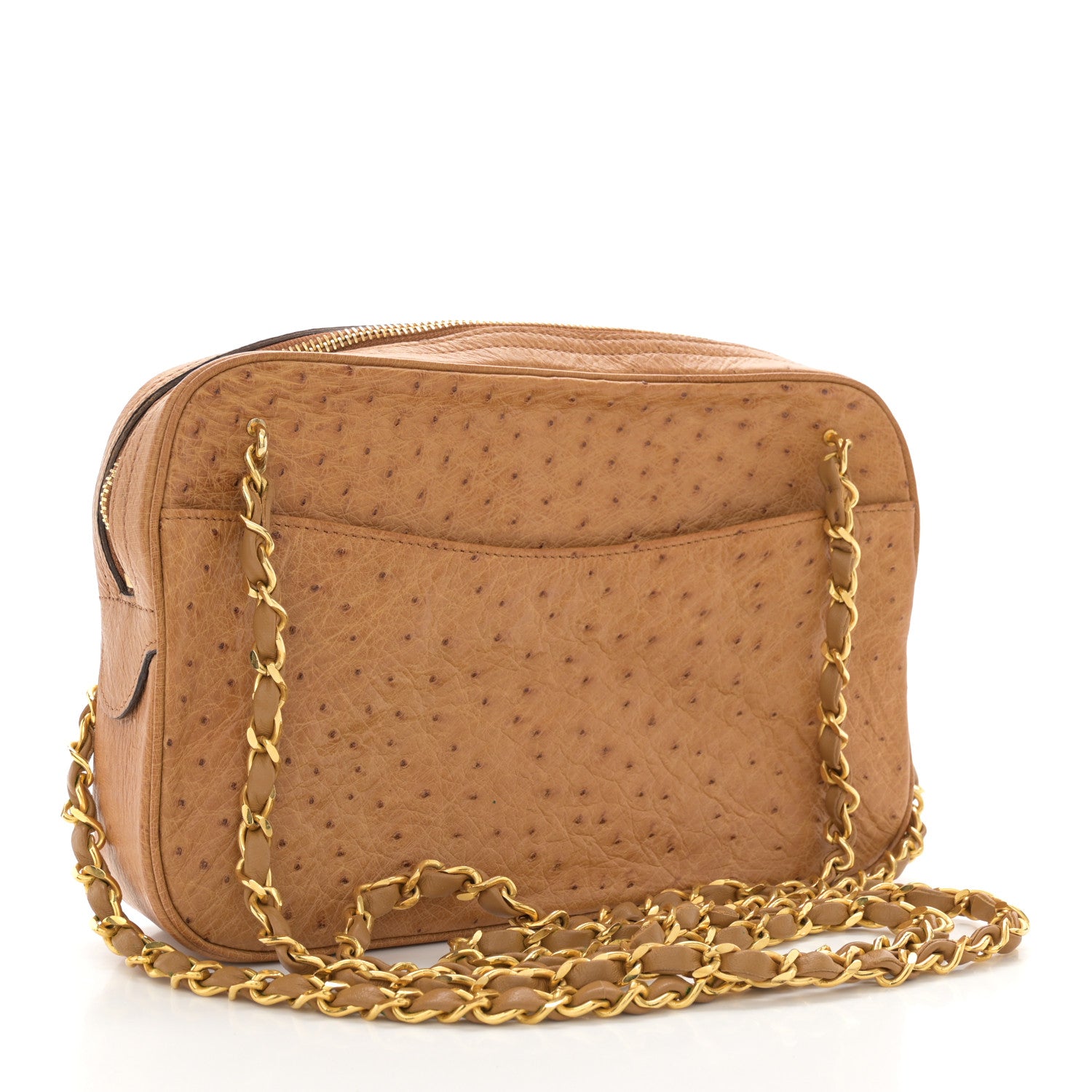 Chanel Ostrich Tassel Camera Case 3 of 18