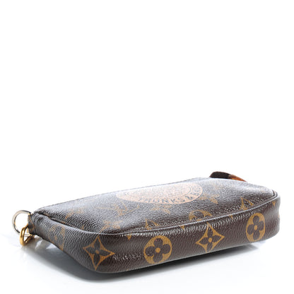 Louis Vuitton Monogram Complice Trunks and Bags Mini Pochette Accessories Beige 4 of 7