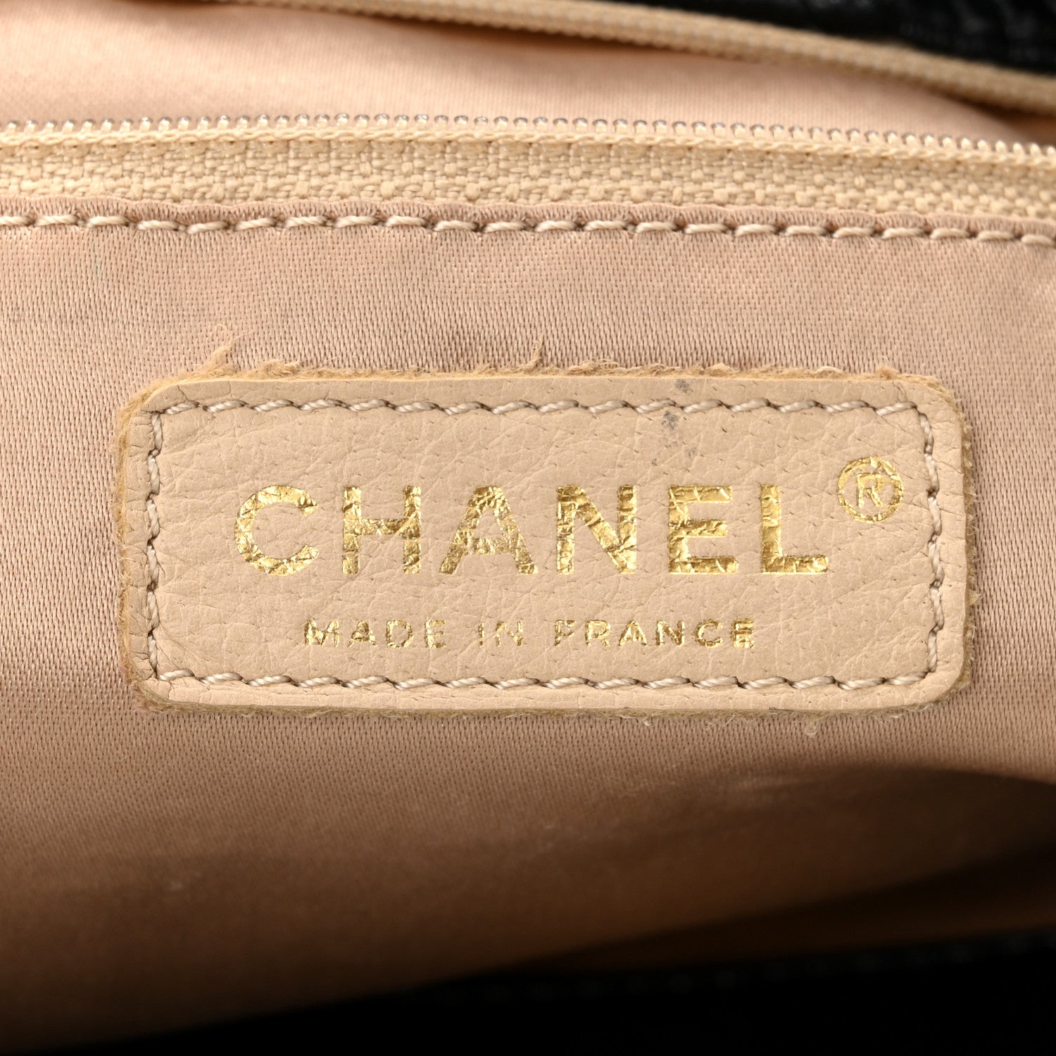 Chanel Vinyl XL Rock and Chain Flap Black 6 of 12