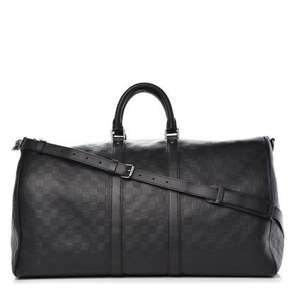 Louis Vuitton Damier Infini Keepall Bandouliere 55 Onyx 1 of 13