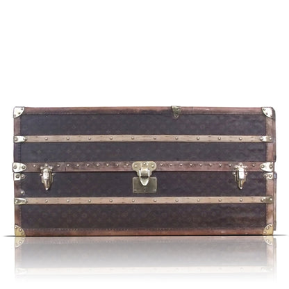 Louis Vuitton Antique WARDROBE Steamer TRUNK 1 of 11