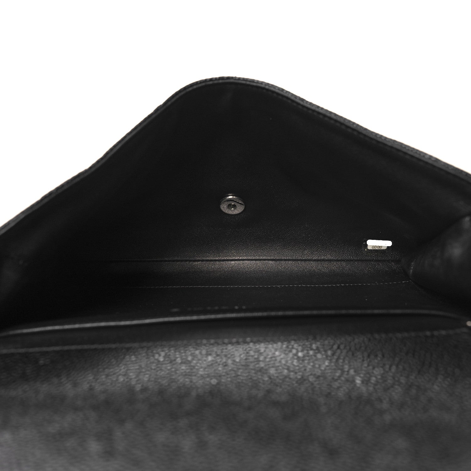 Chanel Caviar Quilted Clutch With Chain Flap Black 5 of 11