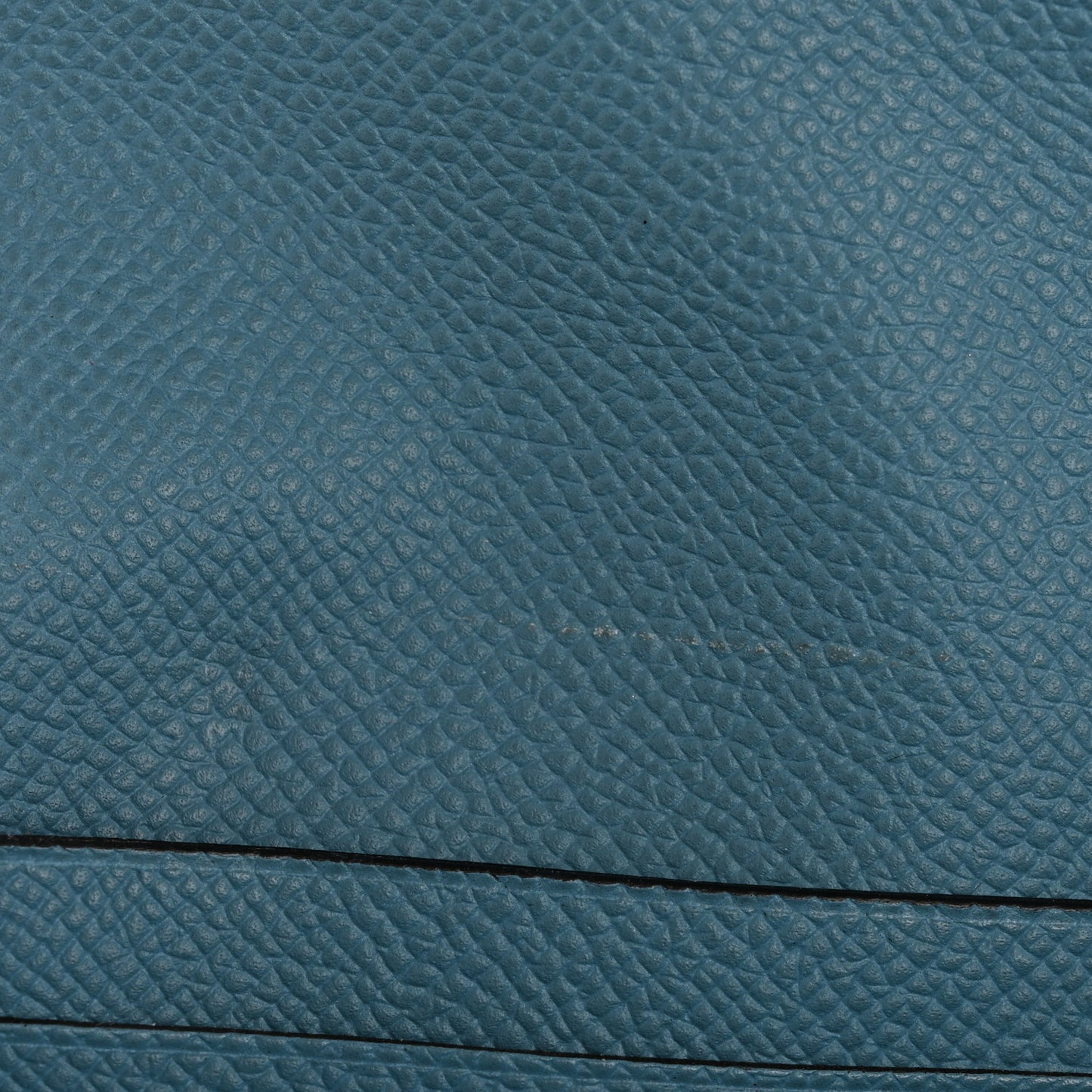Epsom Kelly Longue Wallet Blue Jean