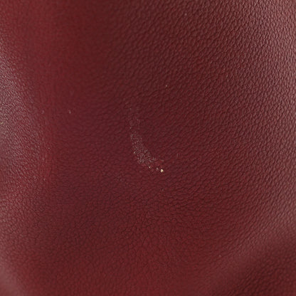 Louis Vuitton Veau Cachemire Ayers Soft Lockit MM Grenat 9 of 11