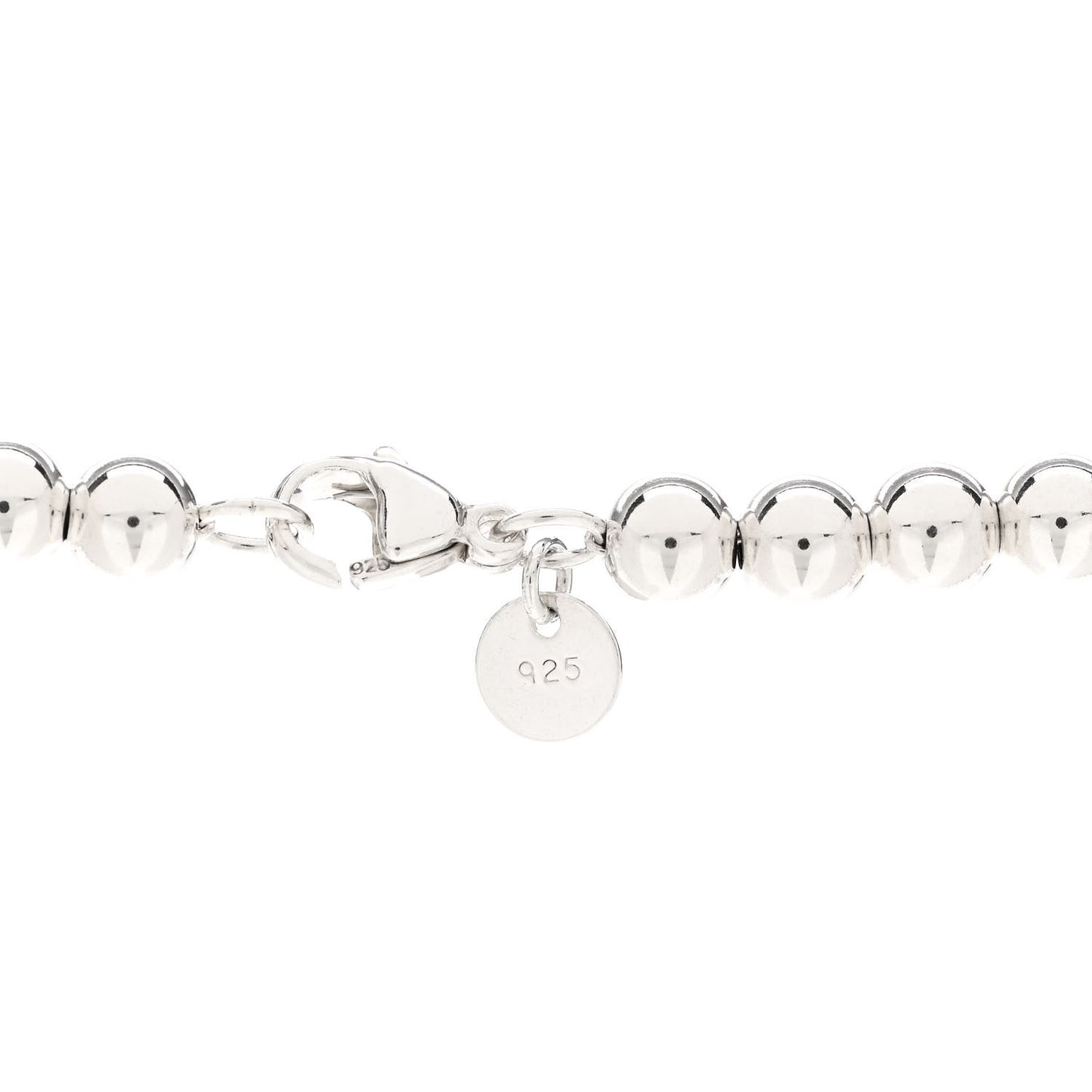 Sterling Silver HardWear Graduated Ball Necklace