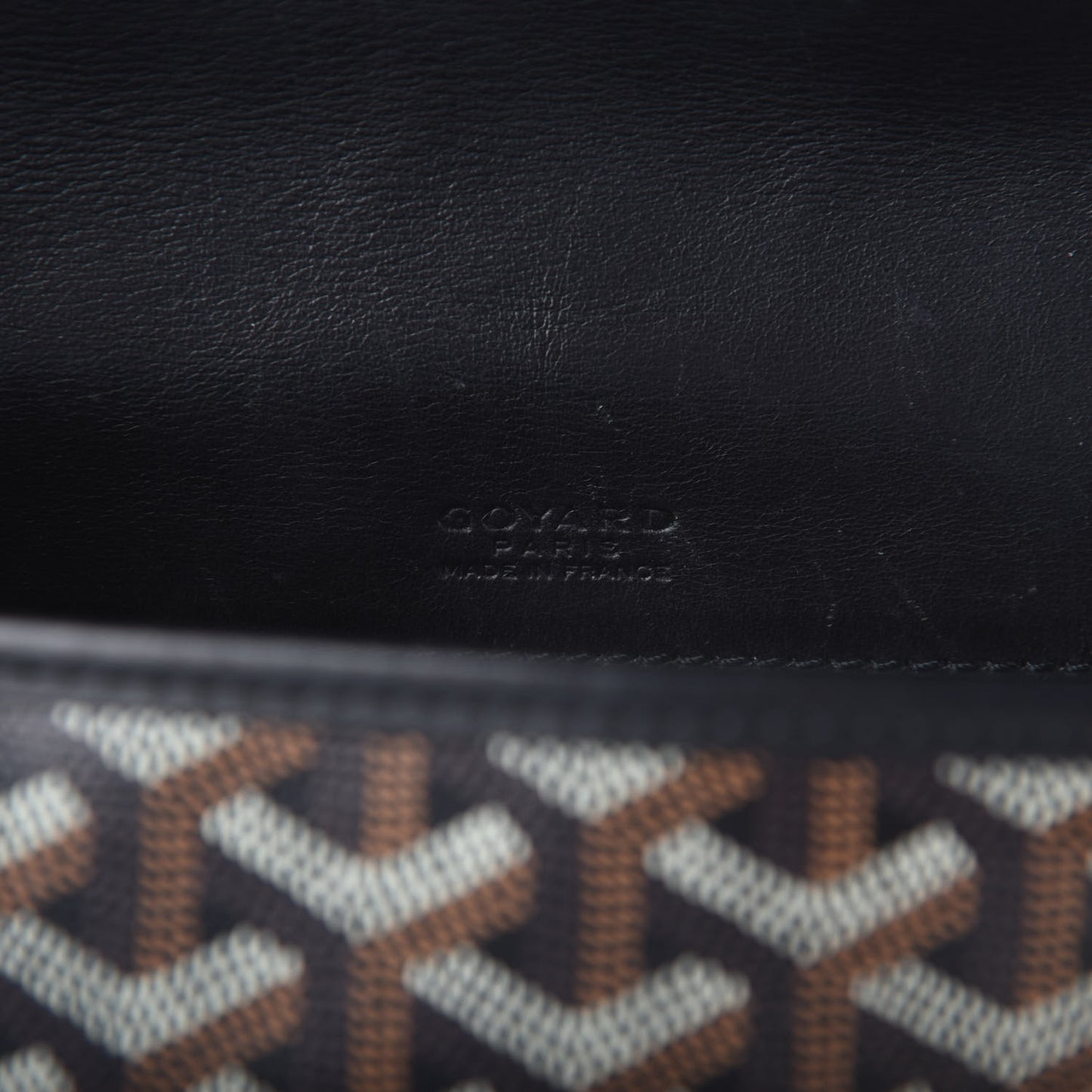 Goyardine Belvedere PM Messenger Bag Black