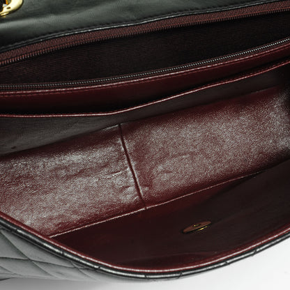 Chanel Lambskin Jumbo Flap Black 6 of 8