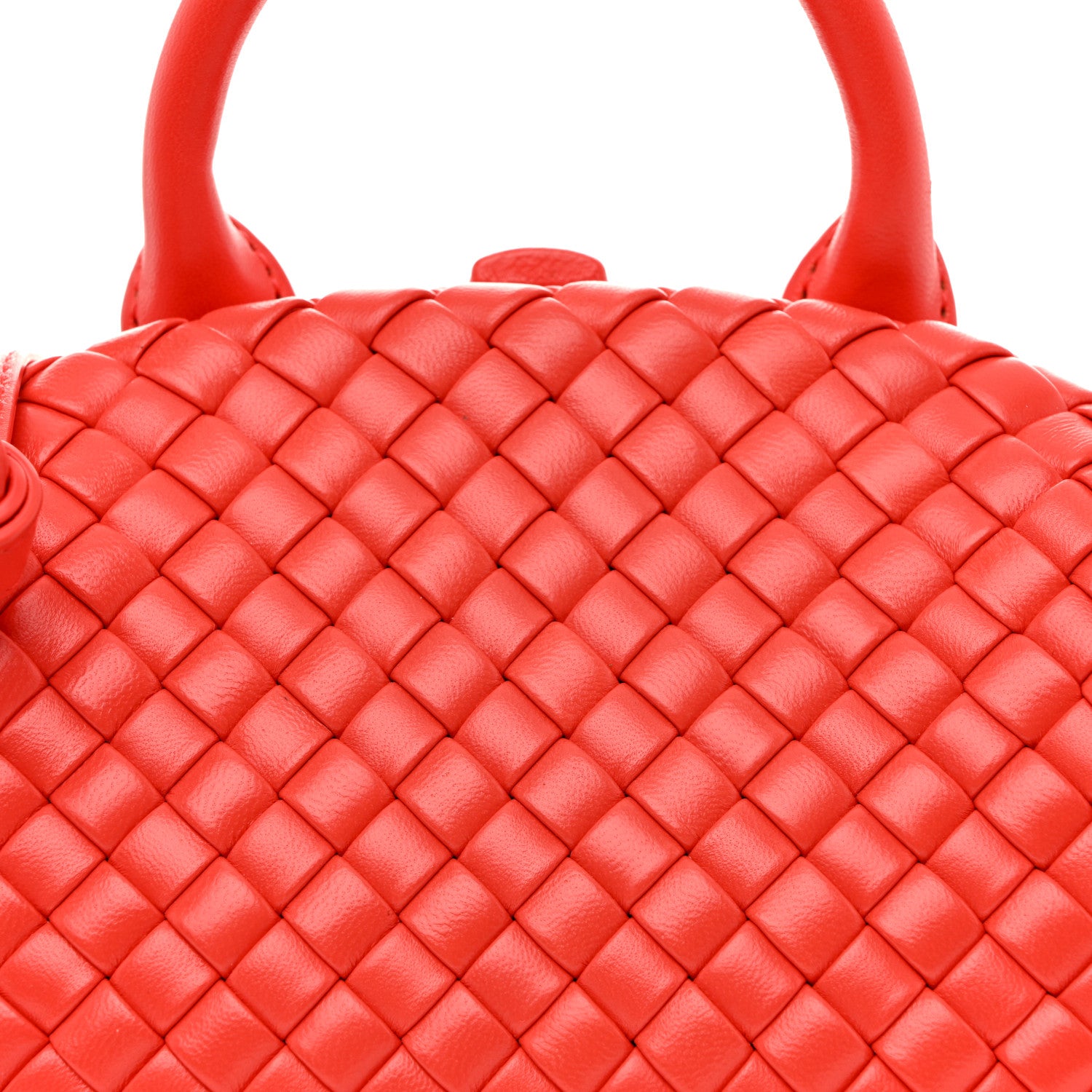 Bottega Veneta Nappa Intreccio Mini Padded Handle Bag Sunburst